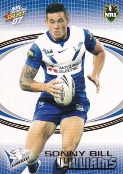 2007 Select NRL Invincible #020 Sonny Bill Williams Front